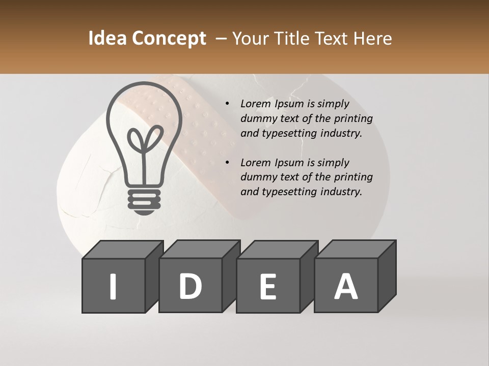 Card Decorated Pattern PowerPoint Template