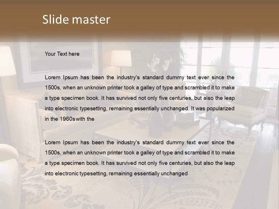 Candle Background Cake PowerPoint Template