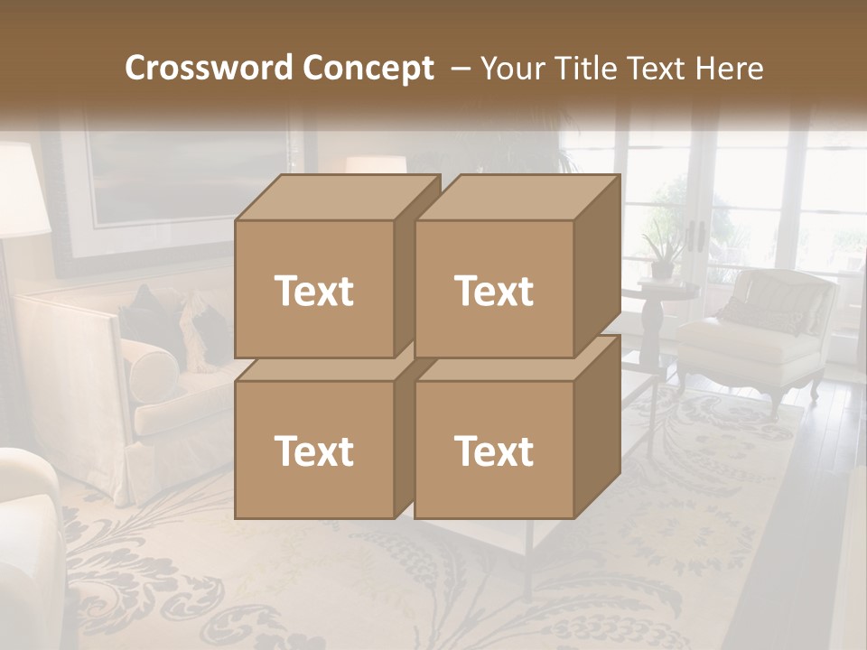 Candle Background Cake PowerPoint Template