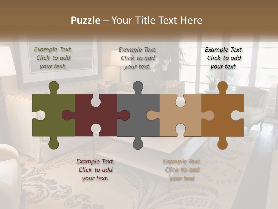 Candle Background Cake PowerPoint Template