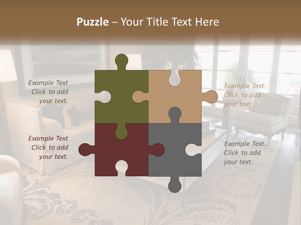 Candle Background Cake PowerPoint Template