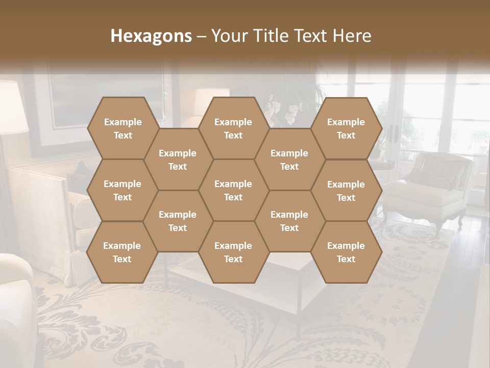 Candle Background Cake PowerPoint Template