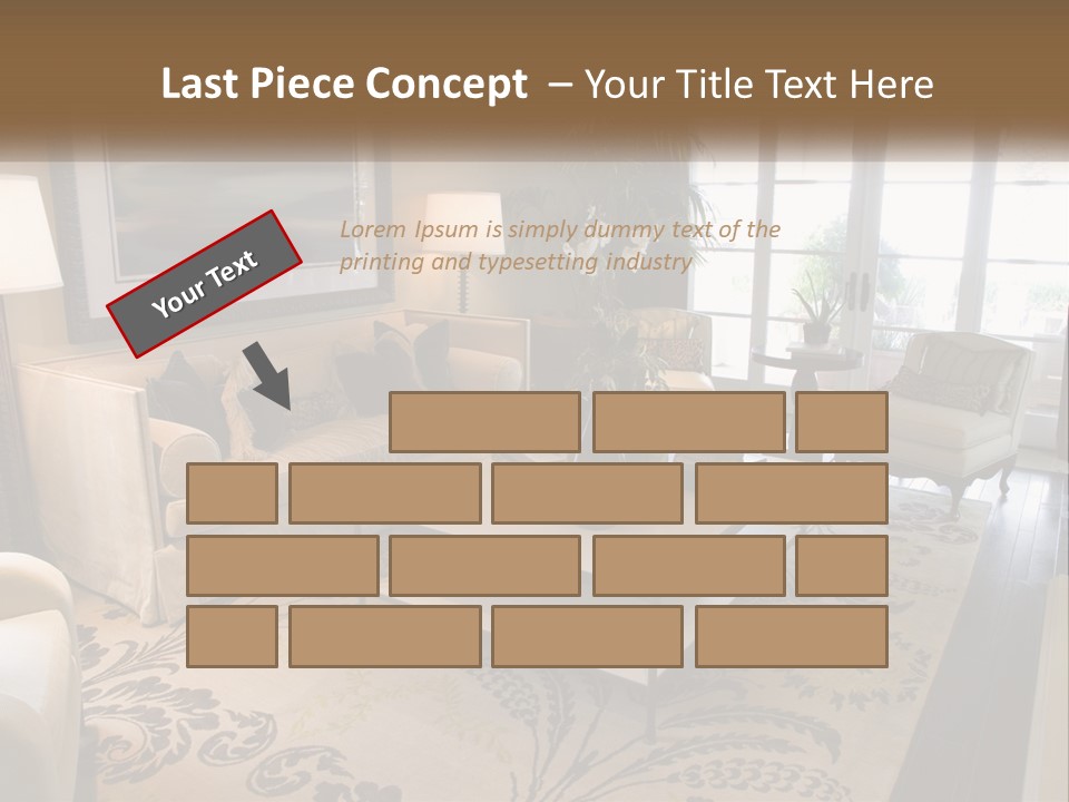 Candle Background Cake PowerPoint Template