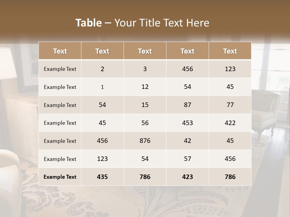 Candle Background Cake PowerPoint Template