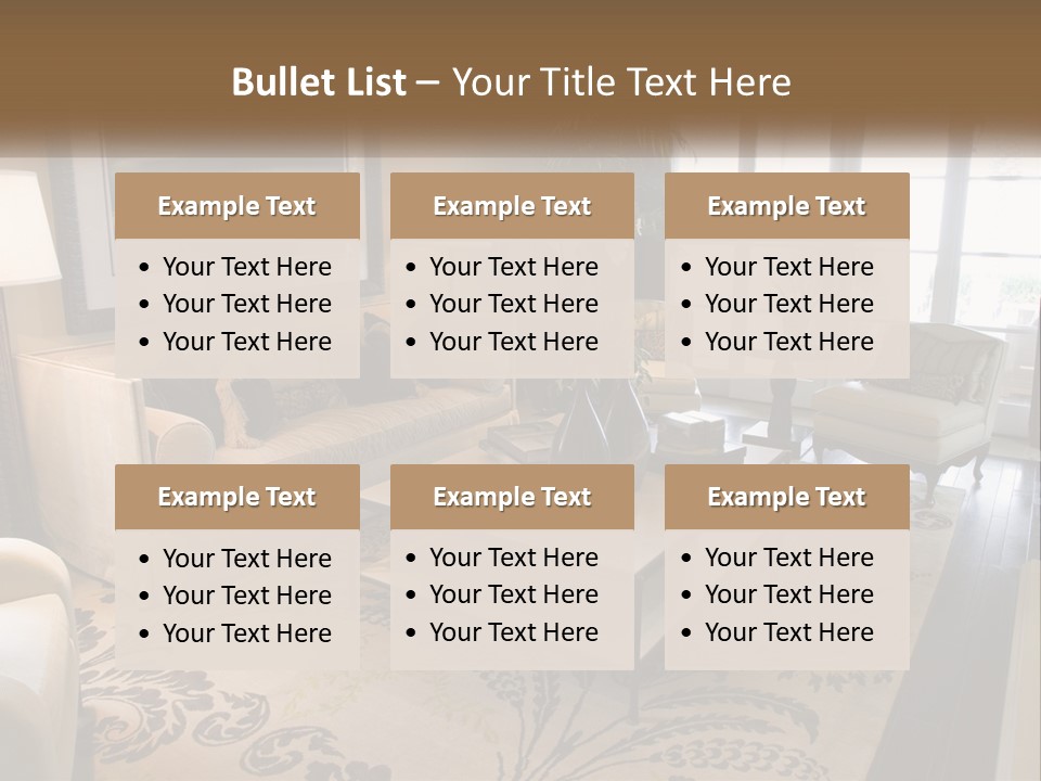 Candle Background Cake PowerPoint Template