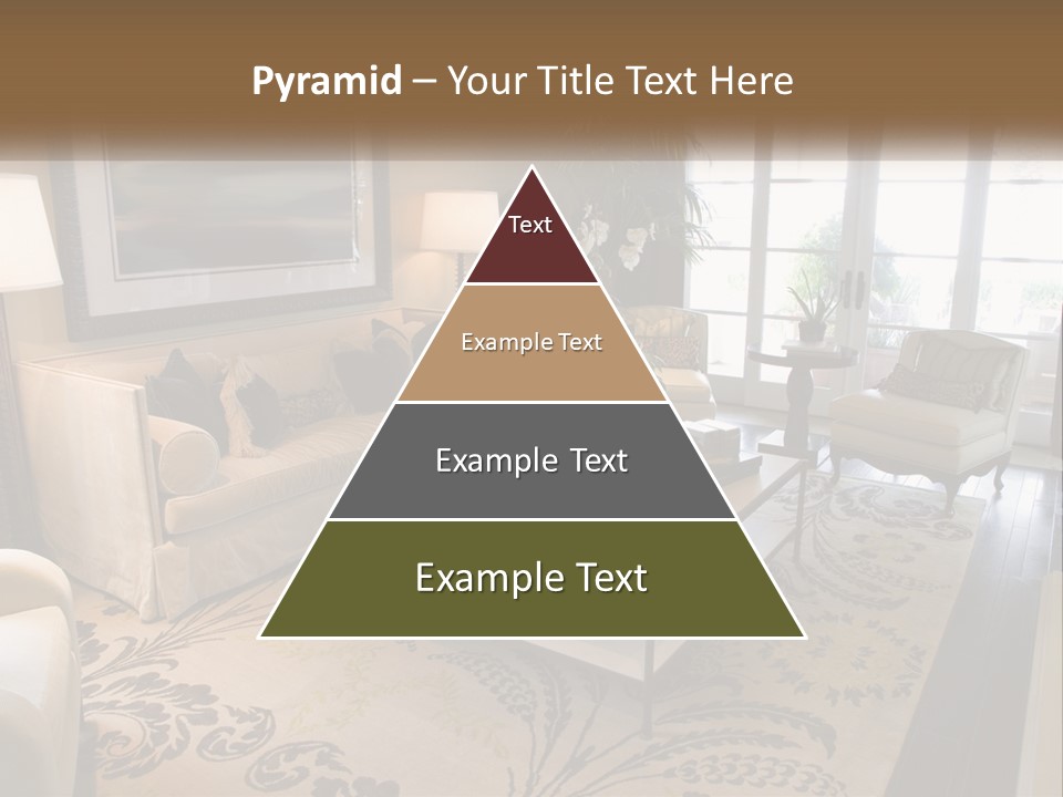 Candle Background Cake PowerPoint Template