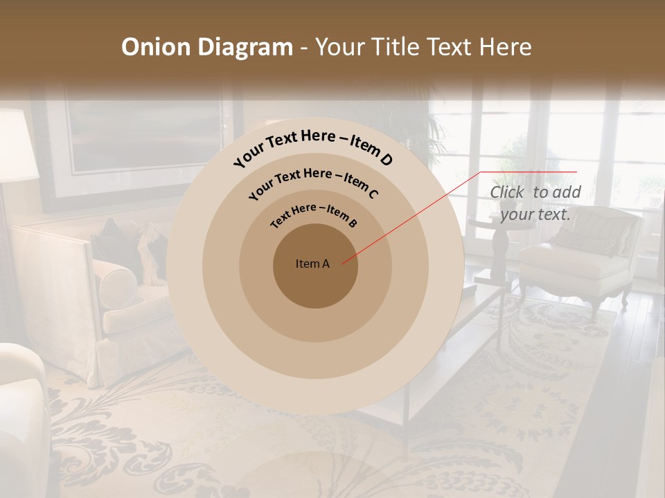 Candle Background Cake PowerPoint Template