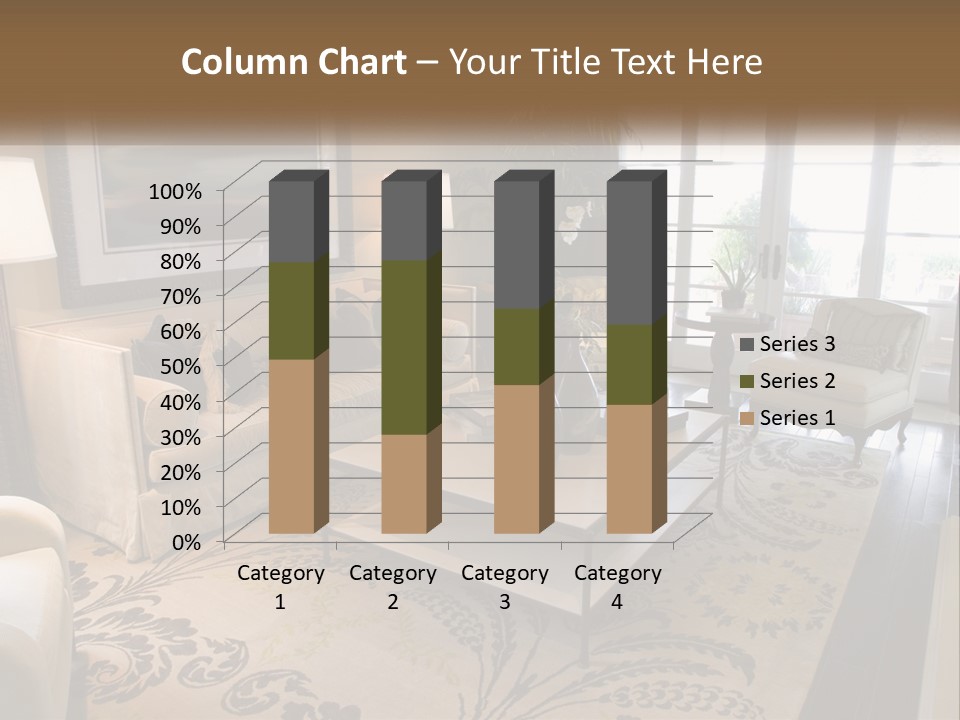 Candle Background Cake PowerPoint Template