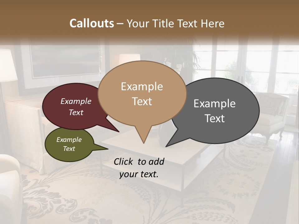 Candle Background Cake PowerPoint Template