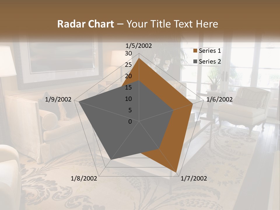 Candle Background Cake PowerPoint Template