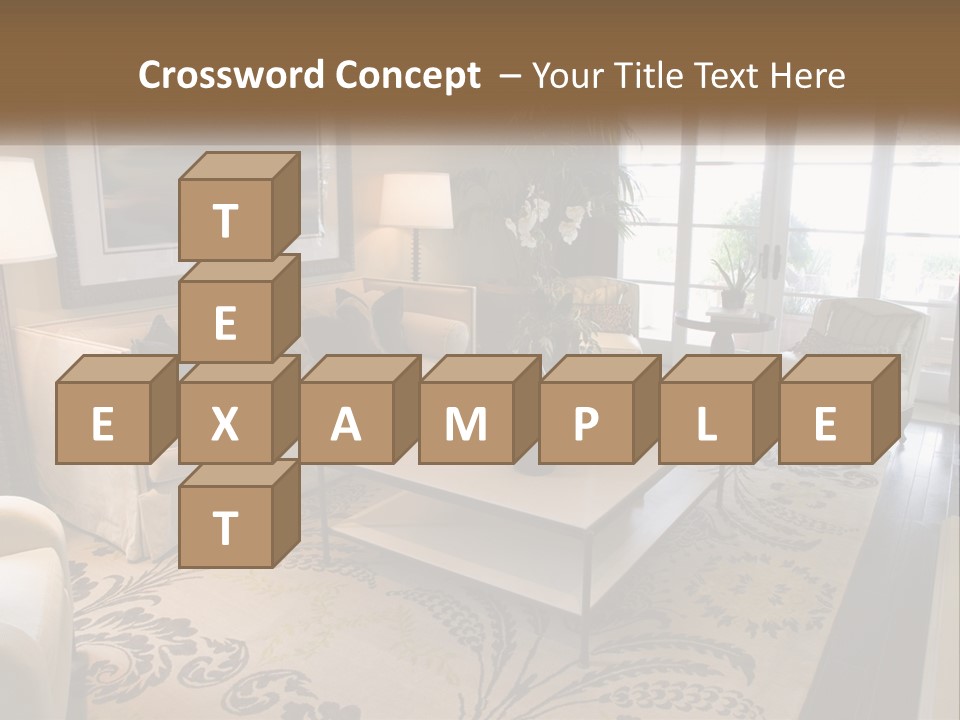 Candle Background Cake PowerPoint Template