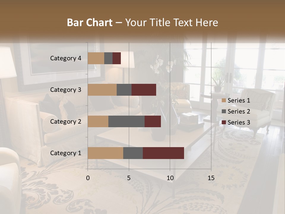 Candle Background Cake PowerPoint Template