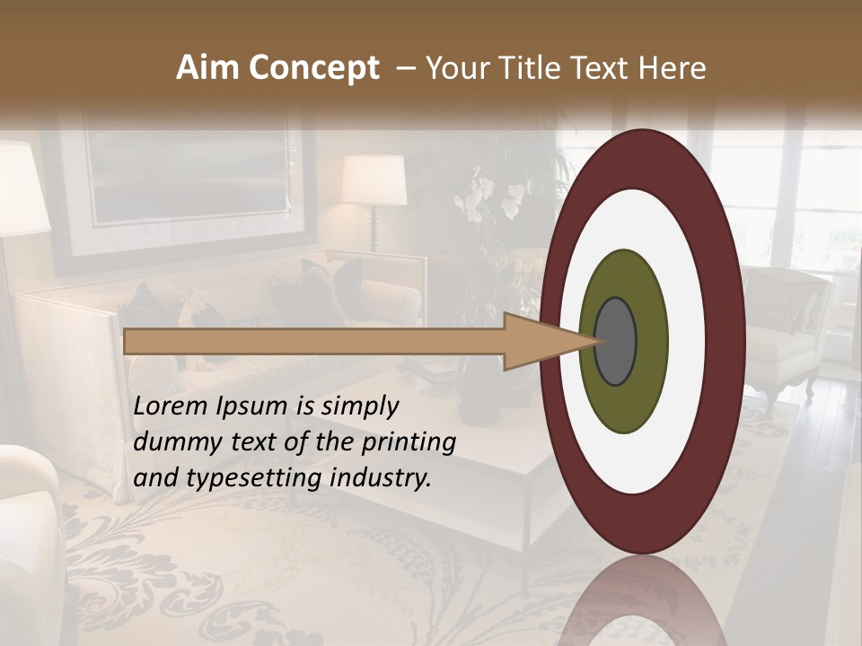 Candle Background Cake PowerPoint Template