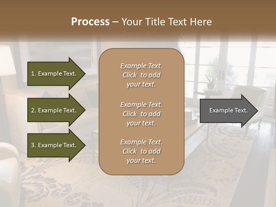 Candle Background Cake PowerPoint Template