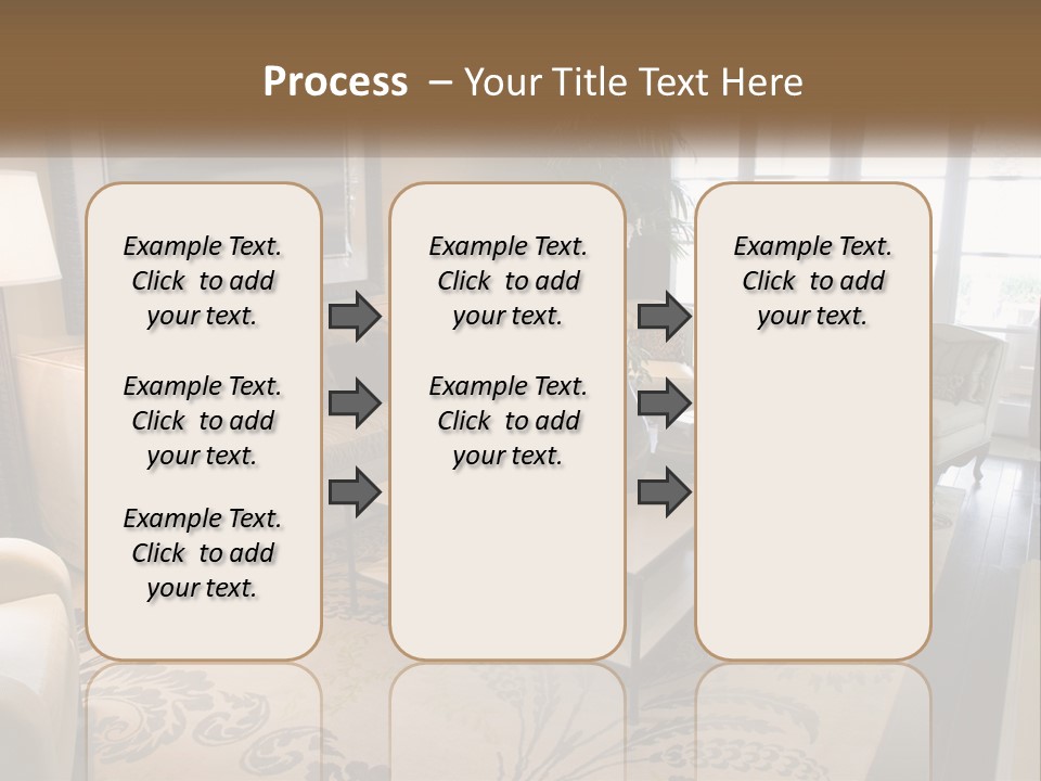 Candle Background Cake PowerPoint Template