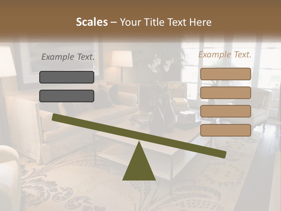 Candle Background Cake PowerPoint Template