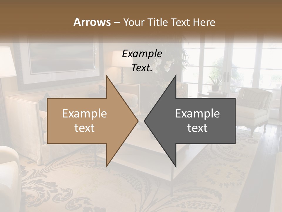 Candle Background Cake PowerPoint Template