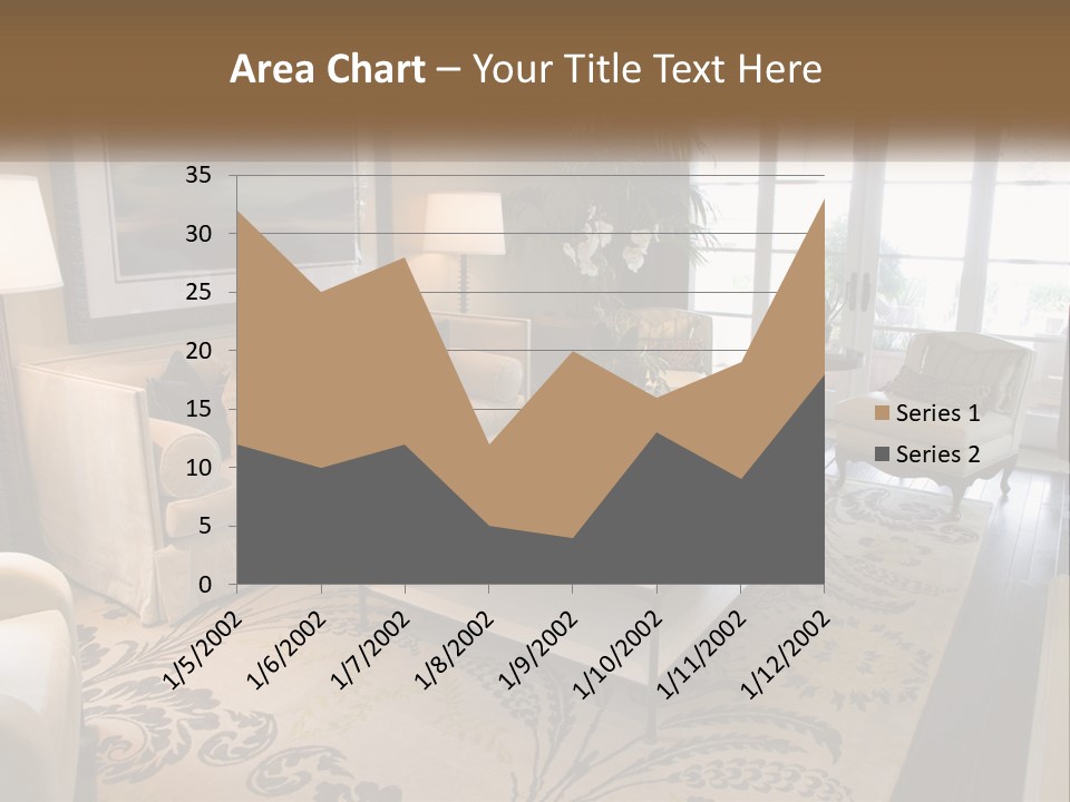 Candle Background Cake PowerPoint Template