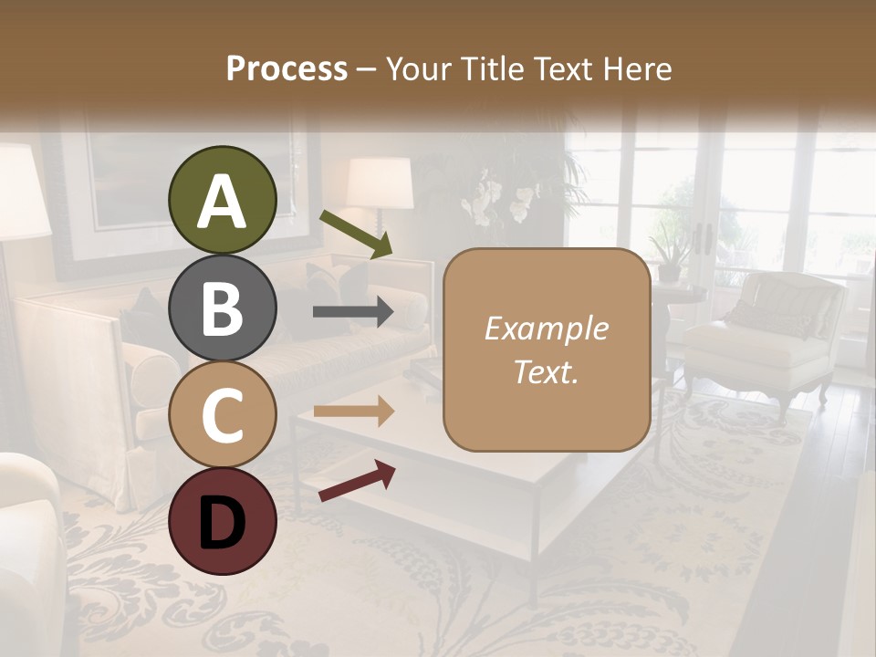 Candle Background Cake PowerPoint Template