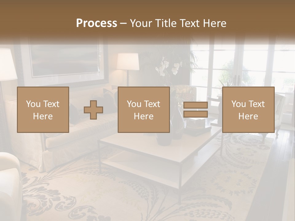 Candle Background Cake PowerPoint Template