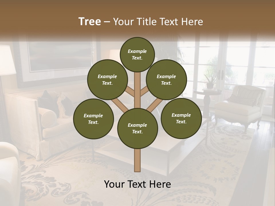 Candle Background Cake PowerPoint Template