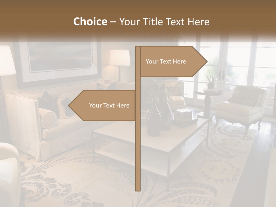 Candle Background Cake PowerPoint Template