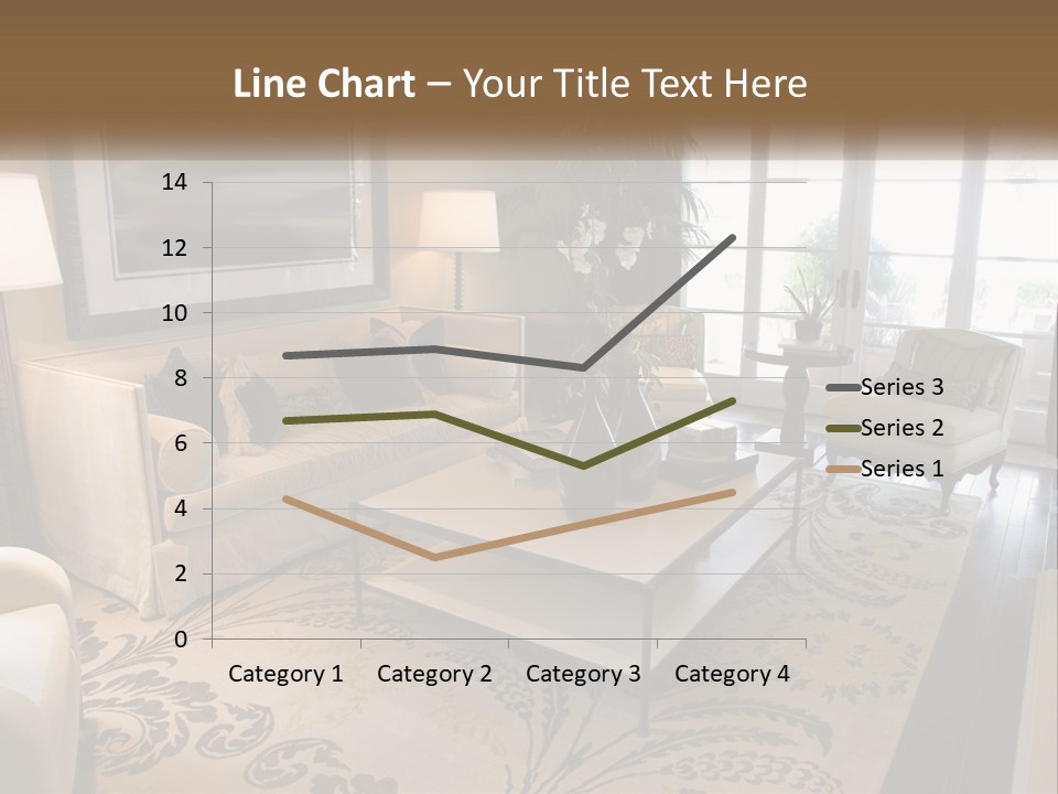 Candle Background Cake PowerPoint Template