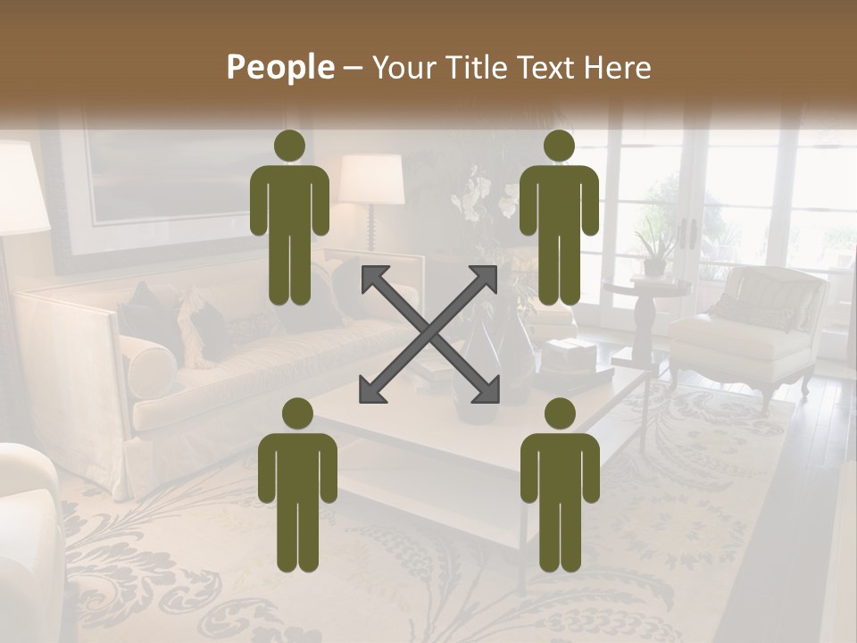 Candle Background Cake PowerPoint Template