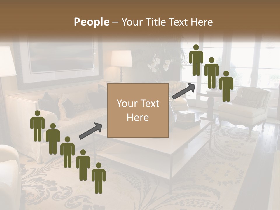 Candle Background Cake PowerPoint Template