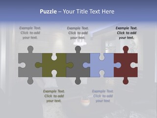 Pattern Children Cartoon PowerPoint Template