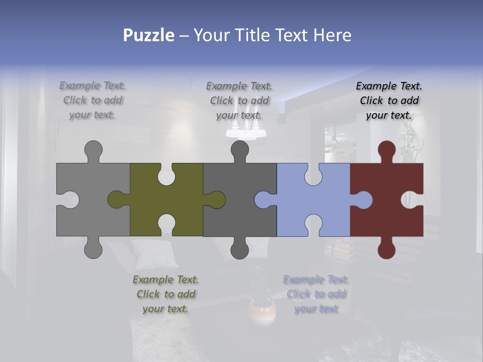 Pattern Children Cartoon PowerPoint Template