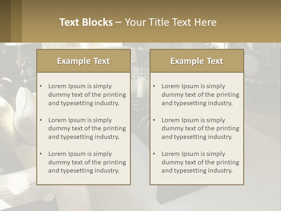 Isolated Happiness Postage PowerPoint Template