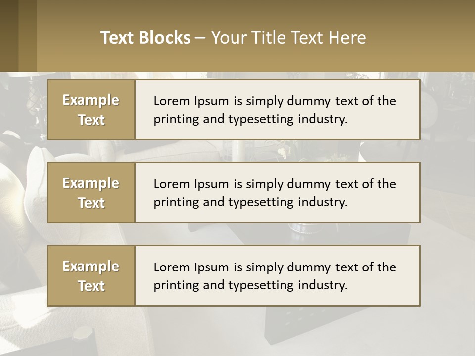 Isolated Happiness Postage PowerPoint Template
