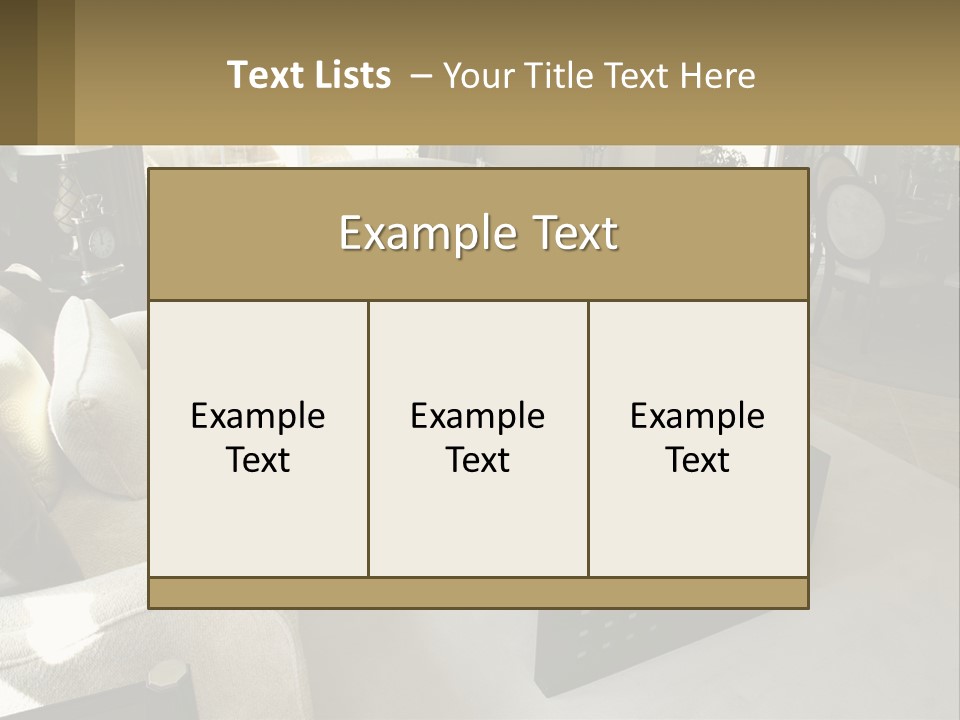Isolated Happiness Postage PowerPoint Template