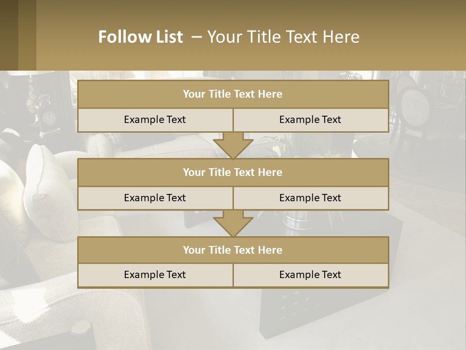 Isolated Happiness Postage PowerPoint Template