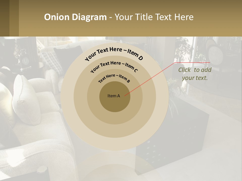Isolated Happiness Postage PowerPoint Template