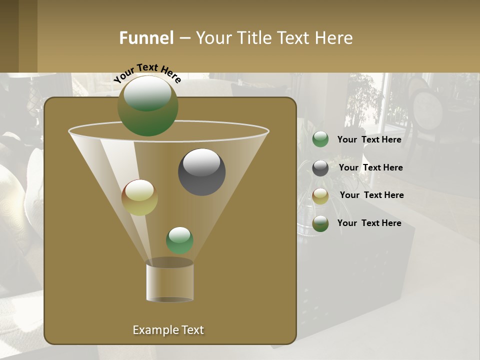 Isolated Happiness Postage PowerPoint Template
