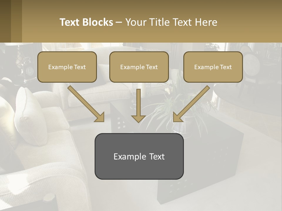 Isolated Happiness Postage PowerPoint Template