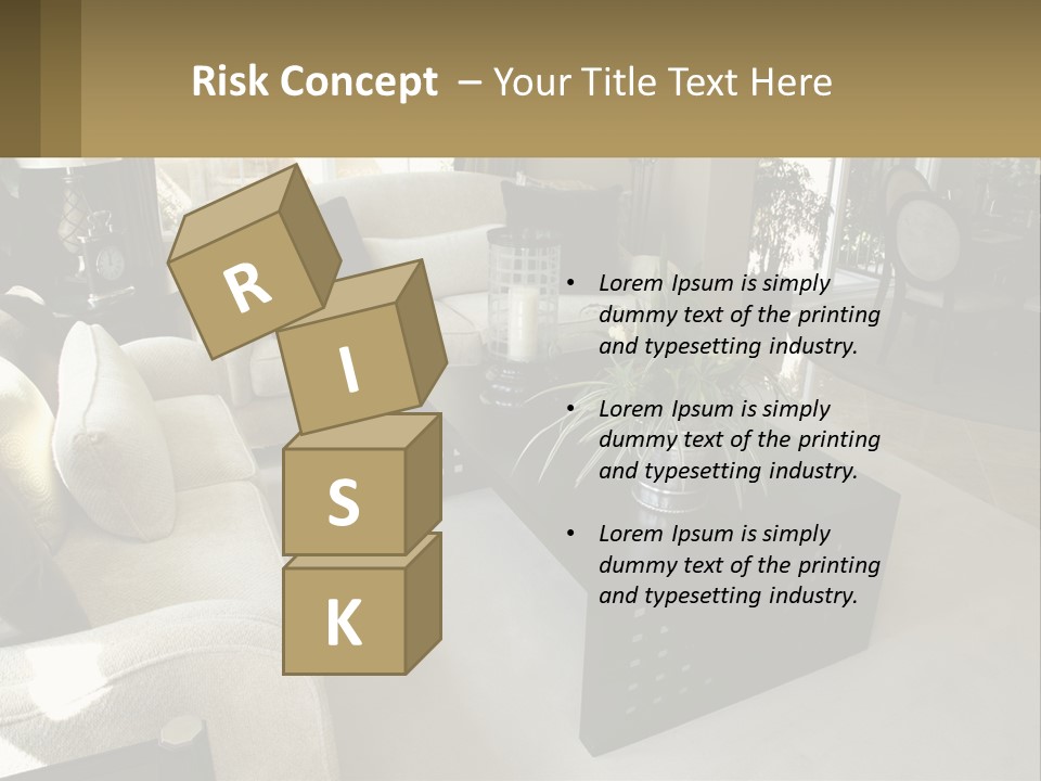 Isolated Happiness Postage PowerPoint Template