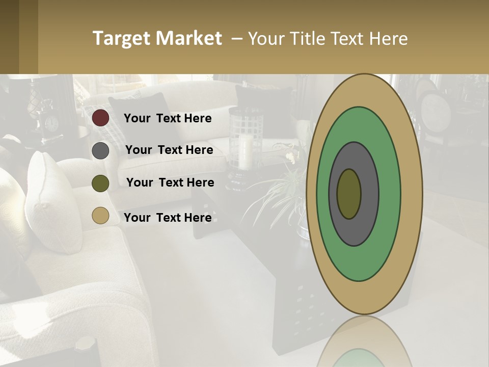 Isolated Happiness Postage PowerPoint Template