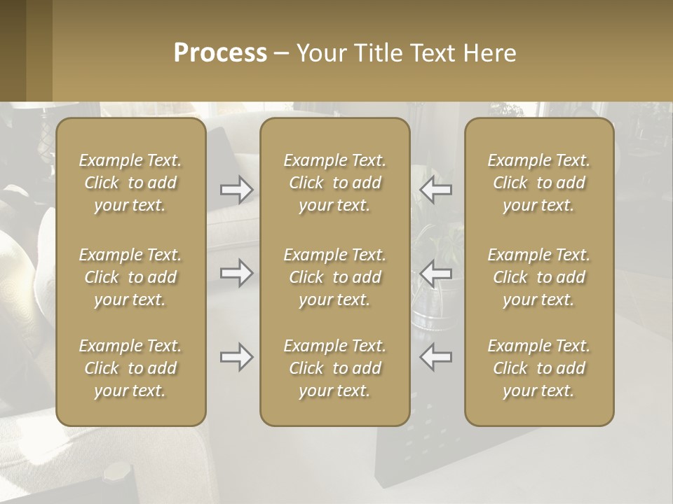 Isolated Happiness Postage PowerPoint Template