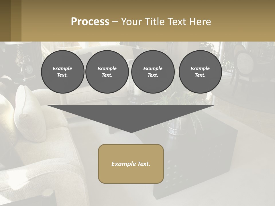 Isolated Happiness Postage PowerPoint Template