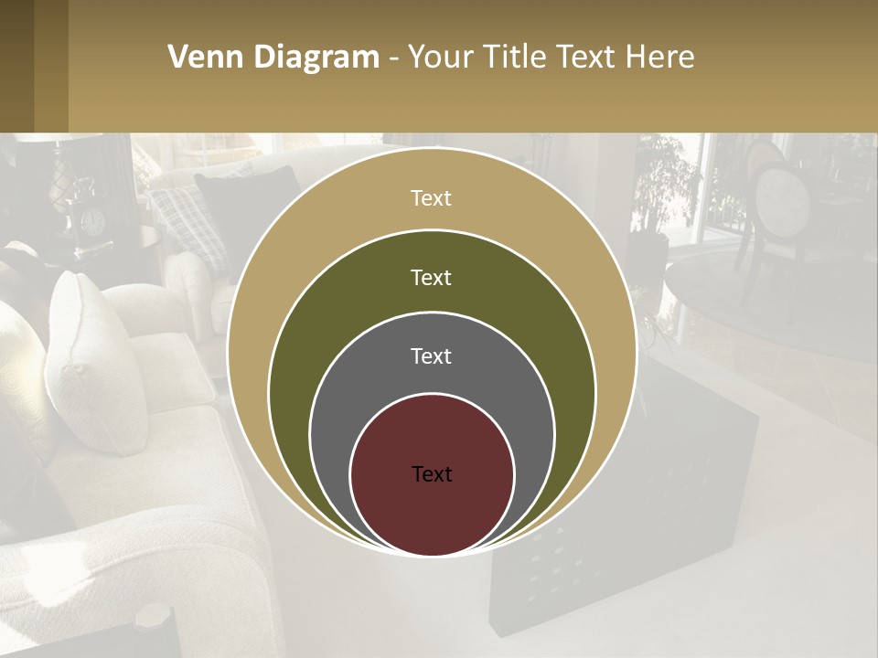 Isolated Happiness Postage PowerPoint Template