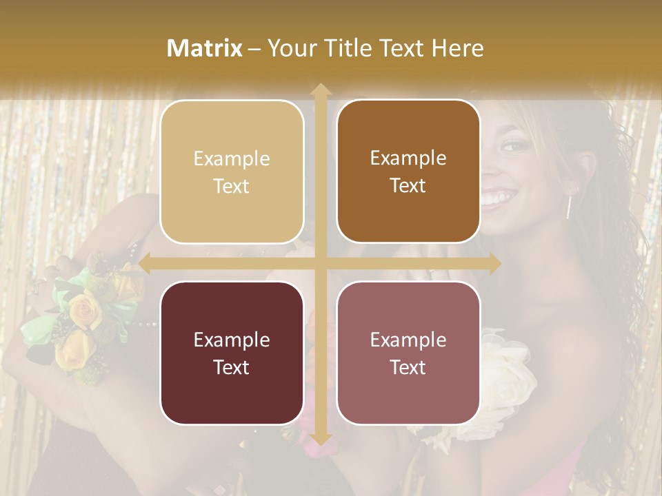 Spiral Art Cake PowerPoint Template