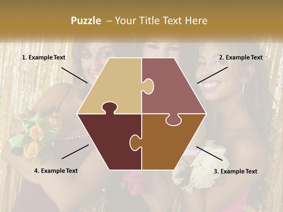 Spiral Art Cake PowerPoint Template