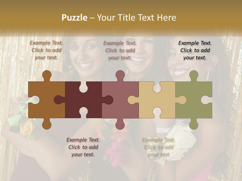 Spiral Art Cake PowerPoint Template