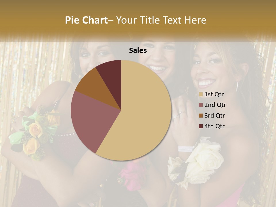 Spiral Art Cake PowerPoint Template