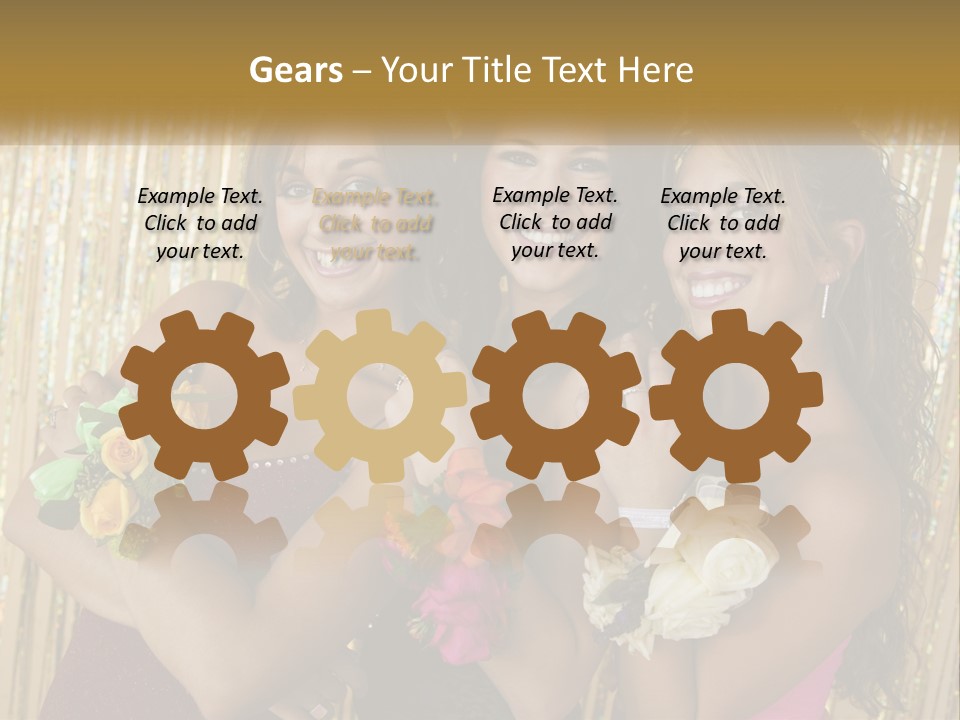 Spiral Art Cake PowerPoint Template