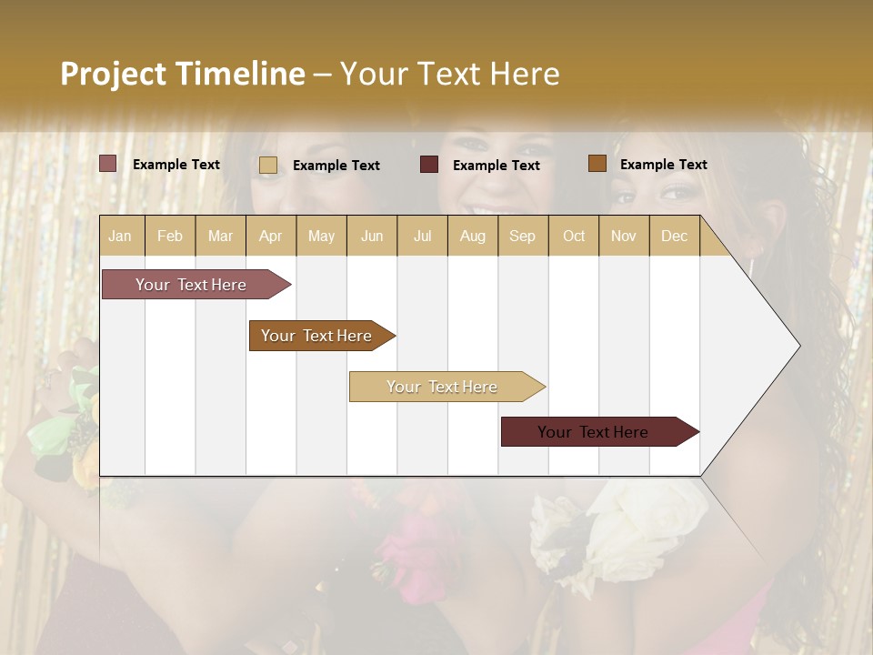 Spiral Art Cake PowerPoint Template