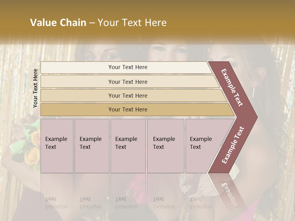 Spiral Art Cake PowerPoint Template